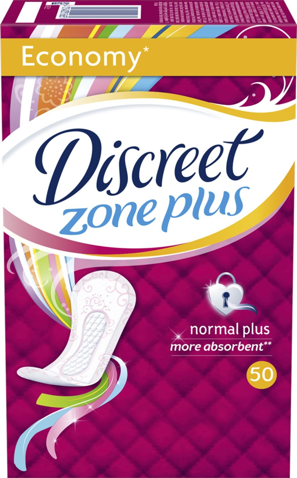 фото упаковки Discreet Normal Plus прокладки ежедневные