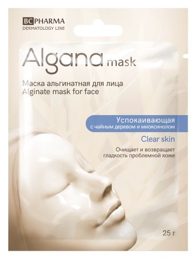 фото упаковки Algana Маска для лица альгинатная успокаивающая